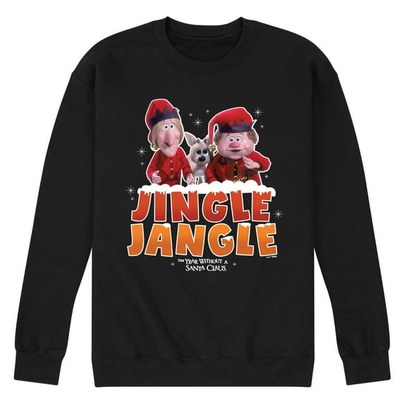 The Year Without a Santa Claus - Jingle Jangle Elfs - Men's Crew Fleece Sweatshirt