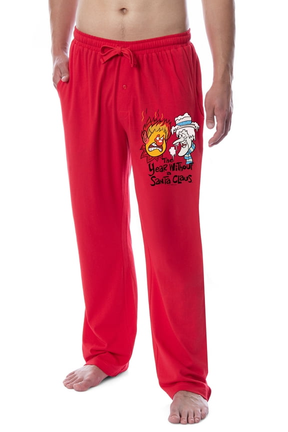 The Year Without a Santa Claus Mens' Heat Miser Snow Sleep Pajama Pants