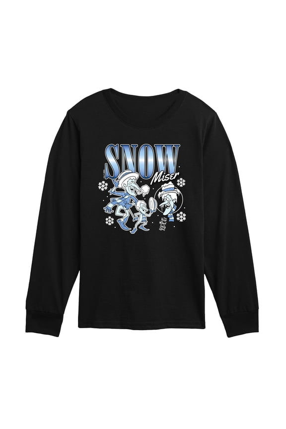 - Snow Miser Character Tee - Toddler Boys Long Sleeve Graphic T-Shirt