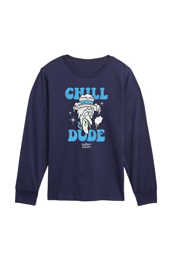 - Snow Miser Chill Dude - Toddler Boys Long Sleeve Graphic T-Shirt