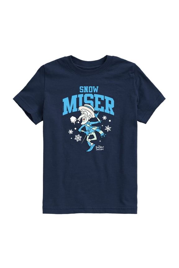 - Snow Miser - Toddler Boys Short Sleeve Graphic T-Shirt