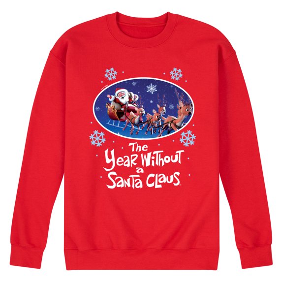 The Year Without a Santa Claus - Year Without Santa Claus Logo - Men's Crew Fleece Sweatshirt