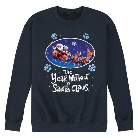 The Year Without a Santa Claus - Year Without Santa Claus Logo - Men's Crew Fleece Sweatshirt