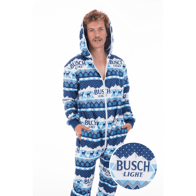 Busch Light Pajamas geometrical Christmas