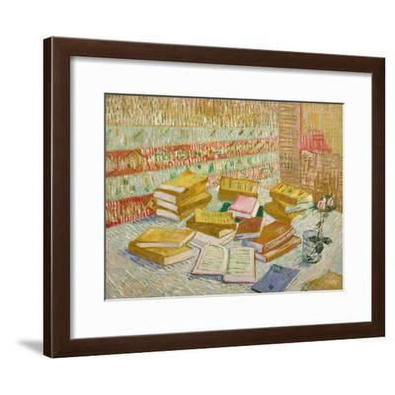 The Yellow Books, Framed Art Print Wall Art by Vincent van Gogh Sold by Art.Com