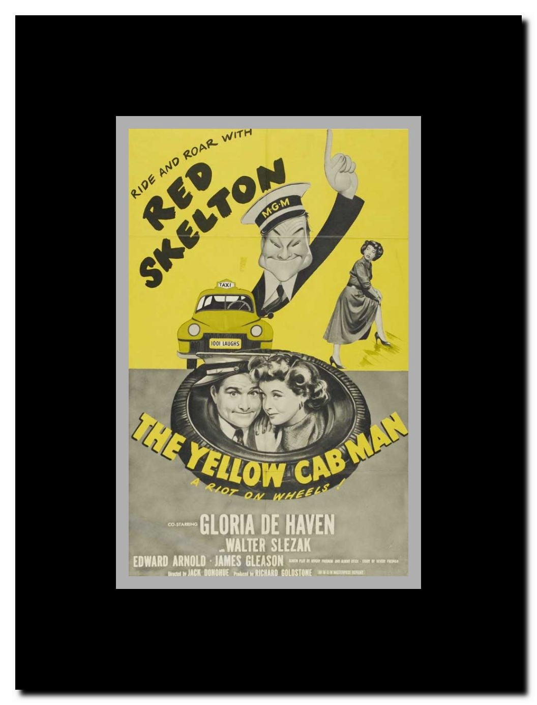 The Yellow Cab Man Framed Movie Poster