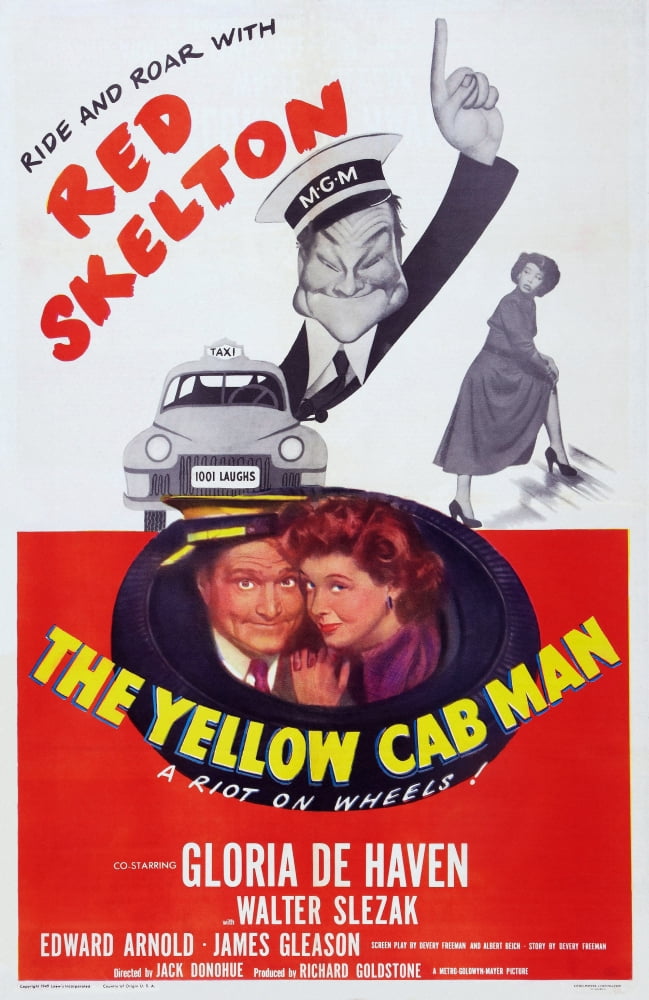 The Yellow Cab Man U Canvas Art - (11 x 17)
