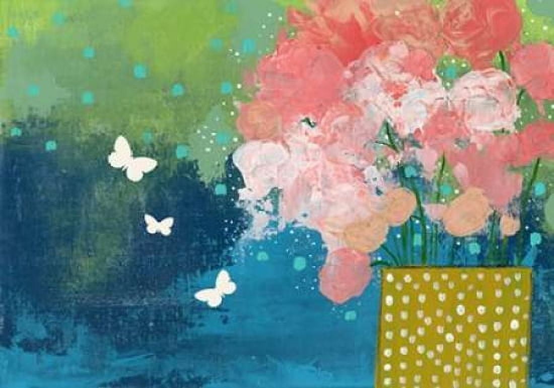 The Yellow Vase Canvas Art - Sarah Ogren (20 x 28)