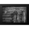 thumbnail image 1 of The Yellowstone Collection 14x11 Black Modern Framed Museum Art Print Titled - Coats and a cowboy hat Cody, Wyoming, 1 of 4