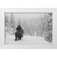 thumbnail image 1 of The Yellowstone Collection 24x17 White Modern Wood Framed Museum Art Print Titled - Flathead National Forest, Montana, 1 of 4