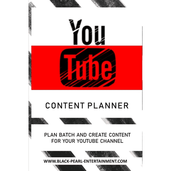 The YouTube Content Planner: Plan Batch and Create Content For Your YouTube Channel, (Paperback)