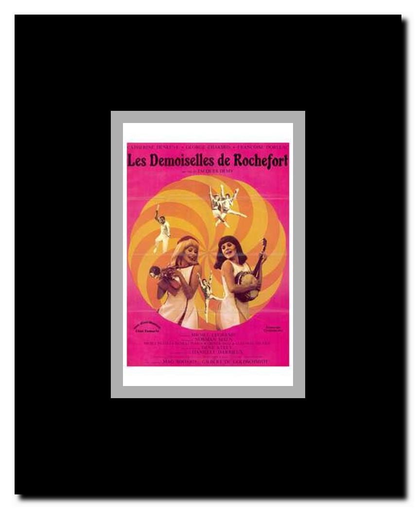 The Young Girls of Rochefort Framed Movie Poster