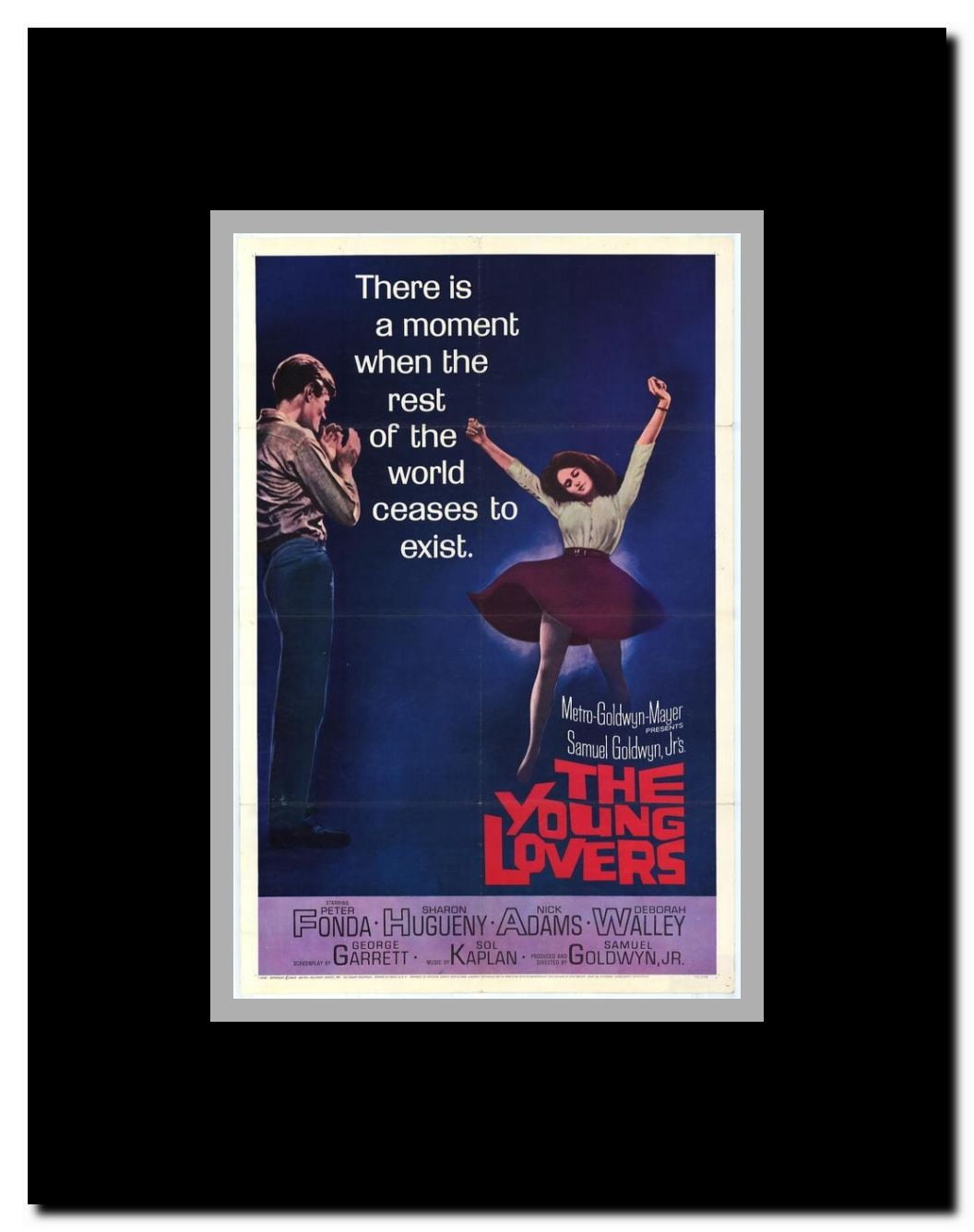 The Young Lovers Framed Movie Poster
