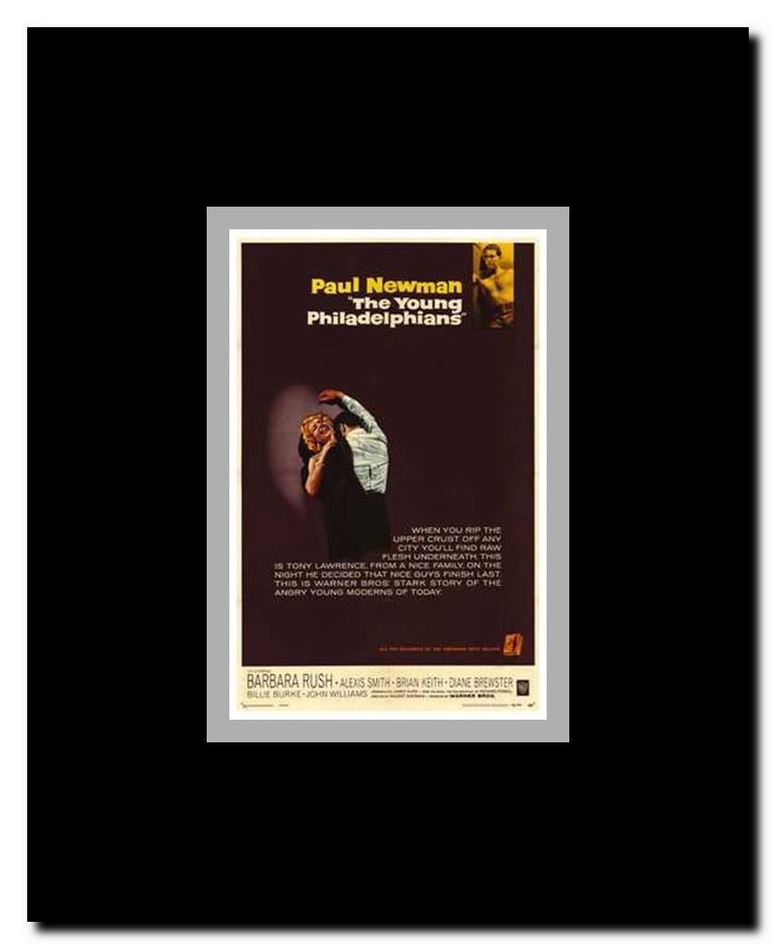 The Young Philadelphians Framed Movie Poster