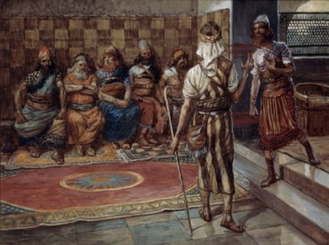 The Young Prophet Before the Council James Tissot (1836-1902 French) Jewish Museum New York Canvas Art - James Tissot (24 x 36)