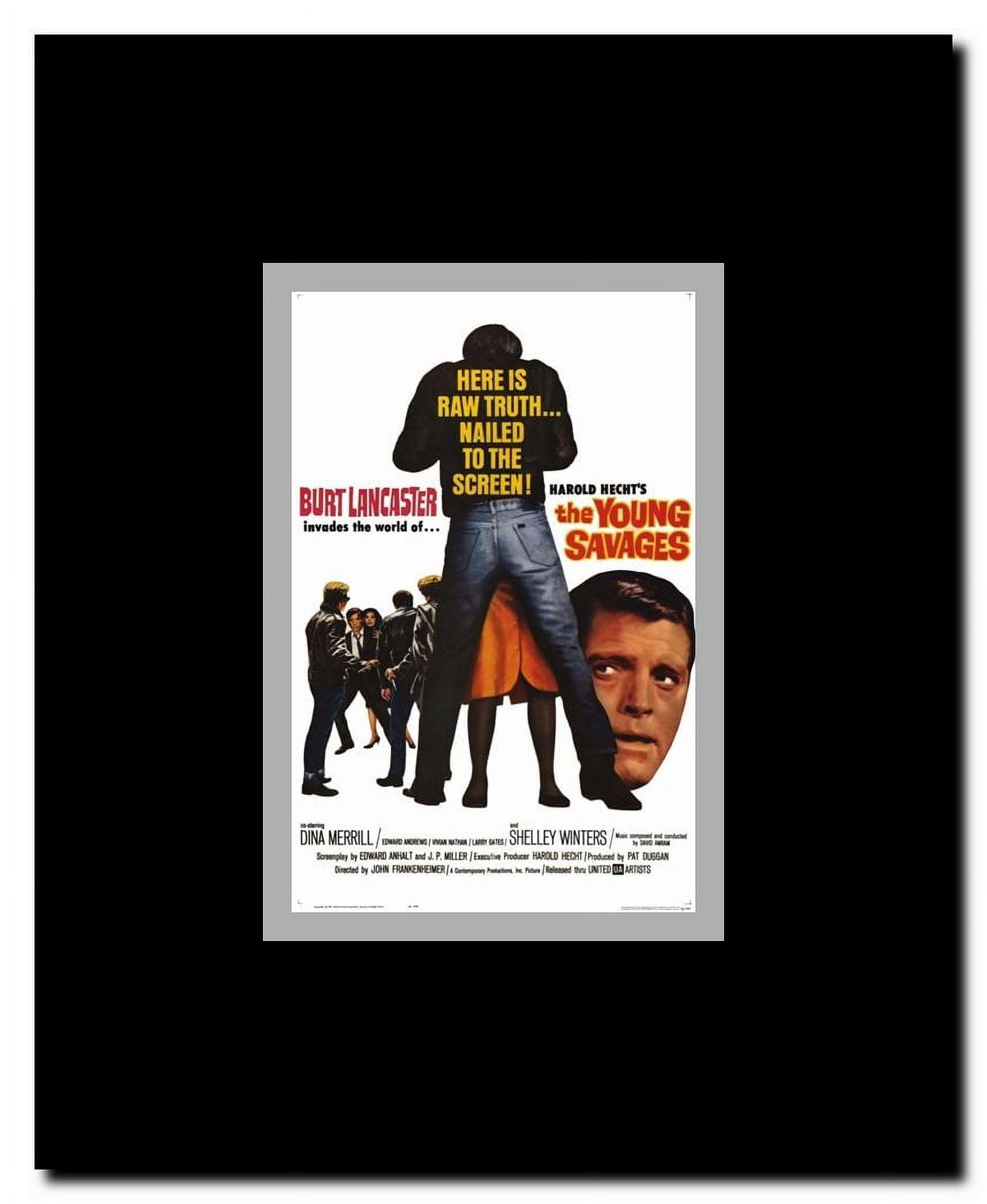 The Young Savages Framed Movie Poster
