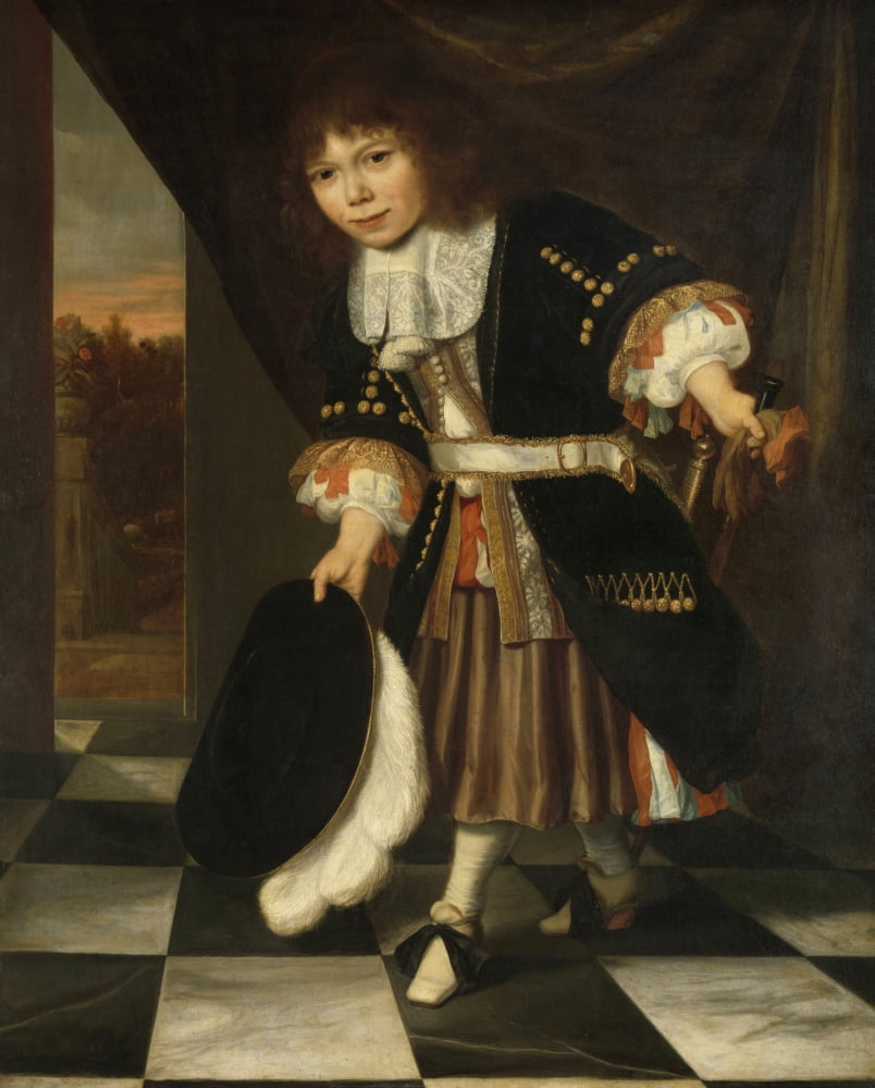The Young Son Of Admiral Van Nes Canvas Art - (24 x 36)