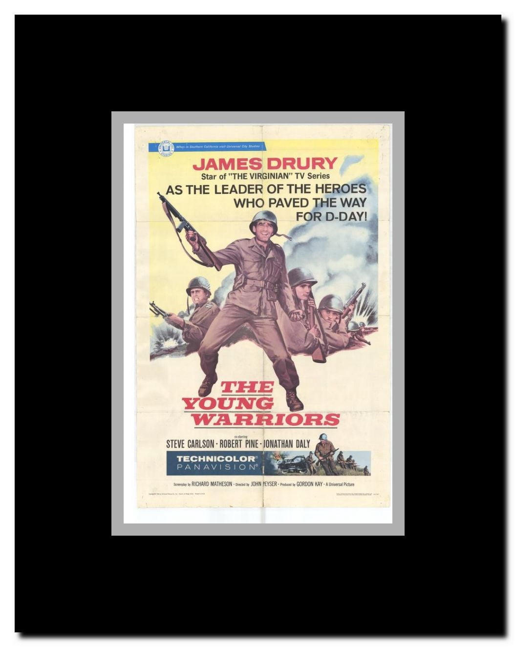 The Young Warriors Framed Movie Poster