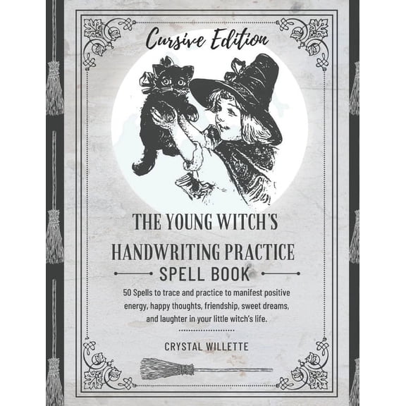 The Young Witch's Handwriting Spellbook Cursive Edition, (Paperback)