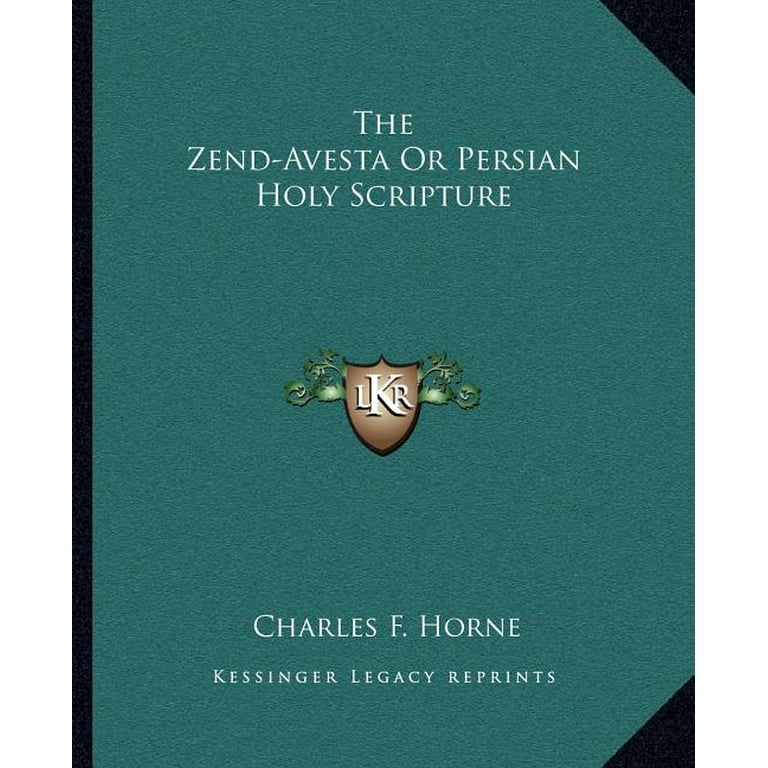 The Zend-Avesta or Persian Holy Scripture - Walmart.com