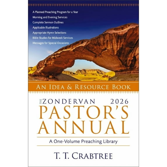 The Zondervan 2026 Pastor's Annual: An Idea and Resource Book, (Paperback)