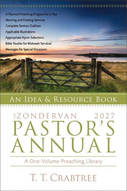 The Zondervan 2027 Pastor's Annual: An Idea and Resource Book, (Paperback)