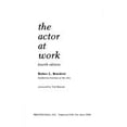 thumbnail image 1 of Pre-Owned The Actor at Work (Hardcover) 9780130037329, 1 of 1