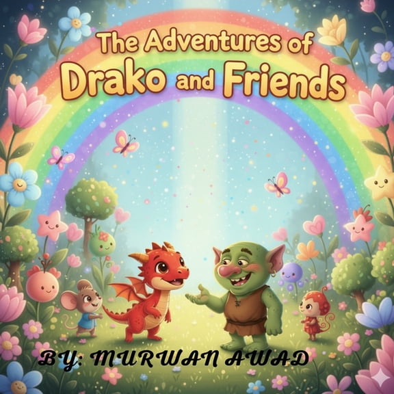 The adventures of Drako and friends: the little dragon who glowed fantasy kids story, (Paperback)