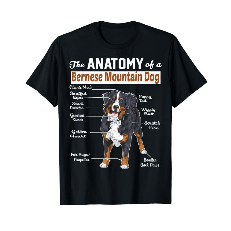 The Anatomy Of A Bernese Mountain Dog Shirt The Anatomy Of A Bernese Mountain Dog Shirt