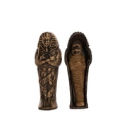 The ancient Egyptian Golden Mummy Coffin - Certified Museum Reproduction Statues