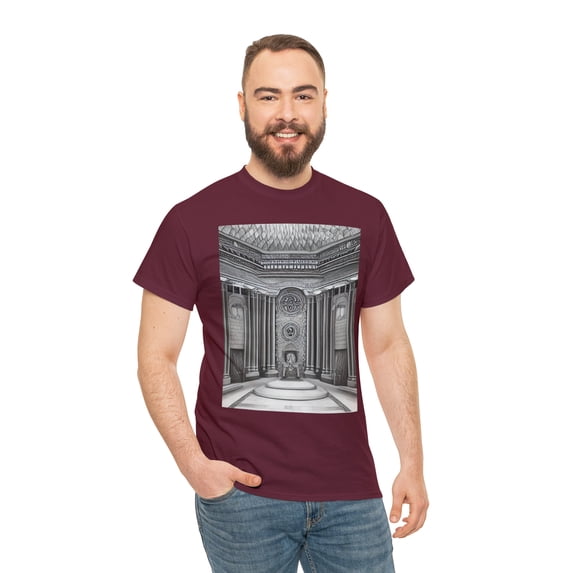 'The ancient gallery' Unisex Heavy Cotton Tee
