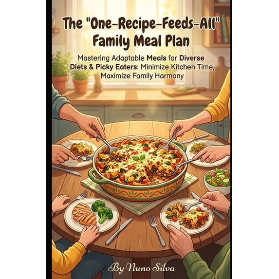 The 'One-Recipe-Feeds-All' Family Meal Plan: Mastering Adaptable Meals for Diverse Diets & Picky Eaters: M, (Paperback)