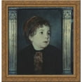 thumbnail image 1 of The artist's daughter 20x20 Gold Ornate Wood Framed Canvas Art by Nikolaos Gyzis, 1 of 2
