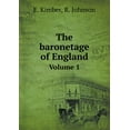 thumbnail image 1 of The baronetage of England Volume 1 (Paperback), 1 of 1