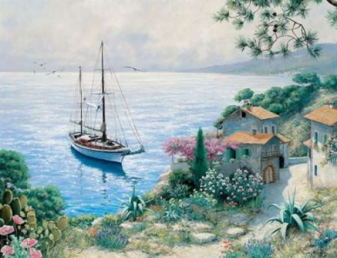 The bay Canvas Art - Peter Motz (22 x 28)