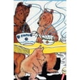 thumbnail image 1 of The bears discover that someone has touched their food. Poster Print by Julia Letheld Hahn (18 x 24), 1 of 1
