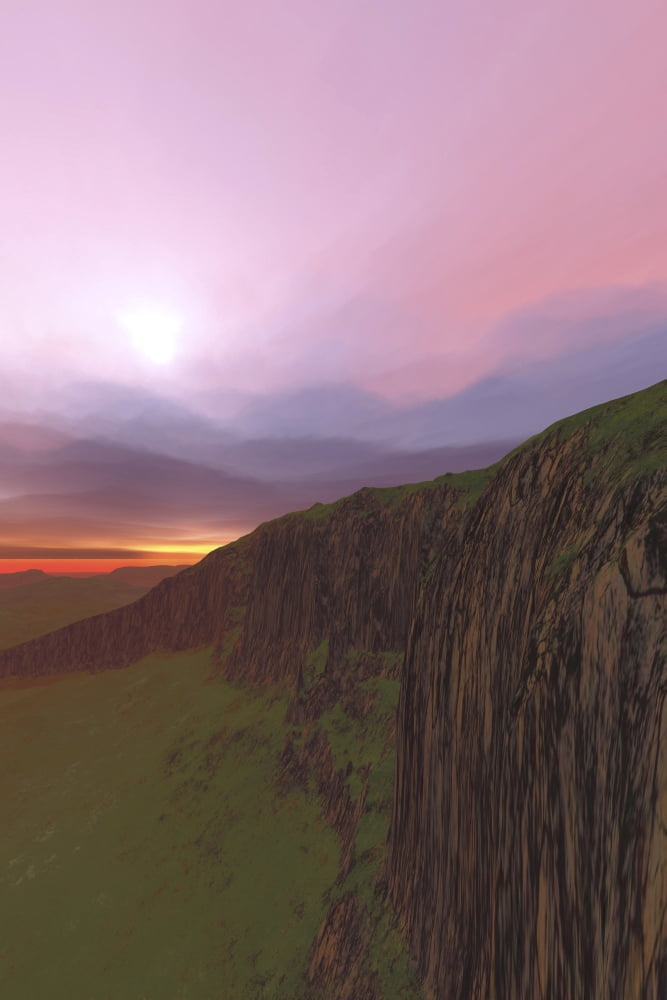 The beautiful Earth at sunset Canvas Art - Corey FordStocktrek Images (23 x 35)
