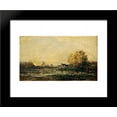thumbnail image 1 of The bog in the sunset 20x24 Framed Art Print by Charles-Francois Daubigny, 1 of 2