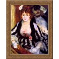 thumbnail image 1 of The box 20x24 Gold Ornate Wood Framed Canvas Art by Renoir, Pierre Auguste, 1 of 2