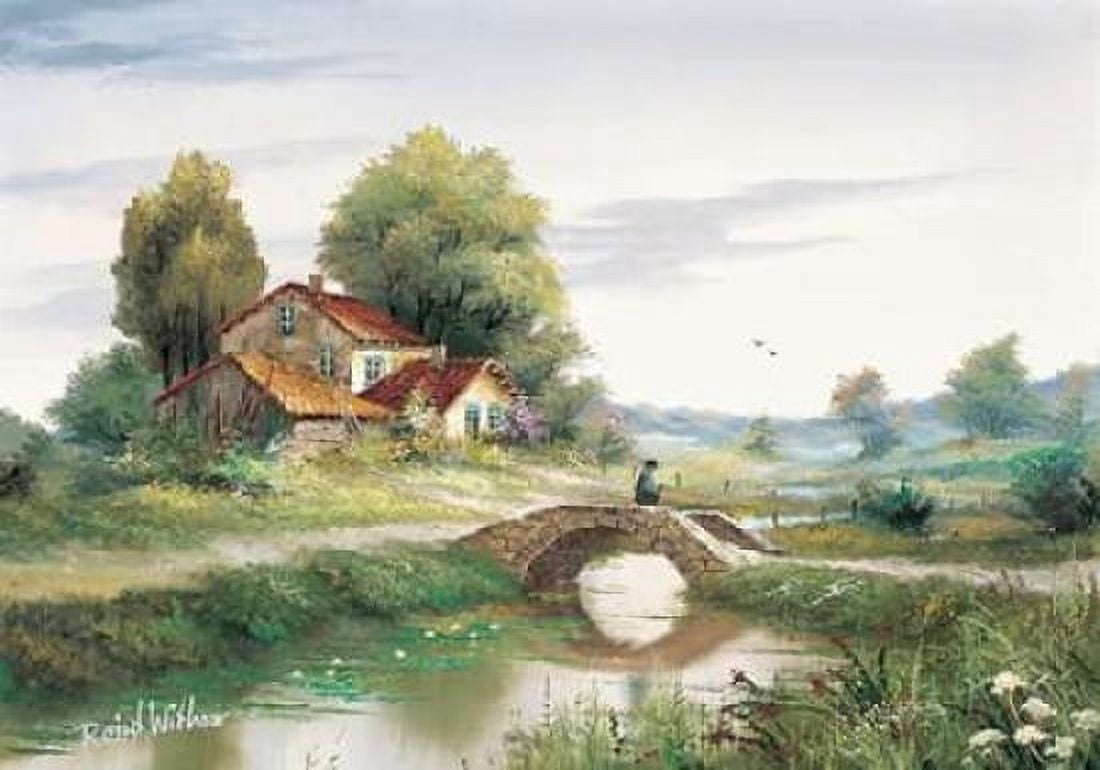 The bridge Canvas Art - Reint Withaar (20 x 28)