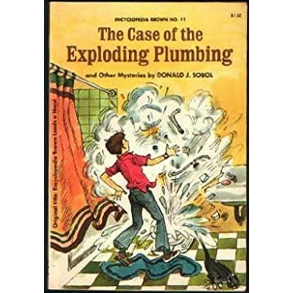 Pre-Owned The case of the exploding plumbing and other mysteries (Encyclopedia Brown) (Paperback) 0590014129 9780590014120