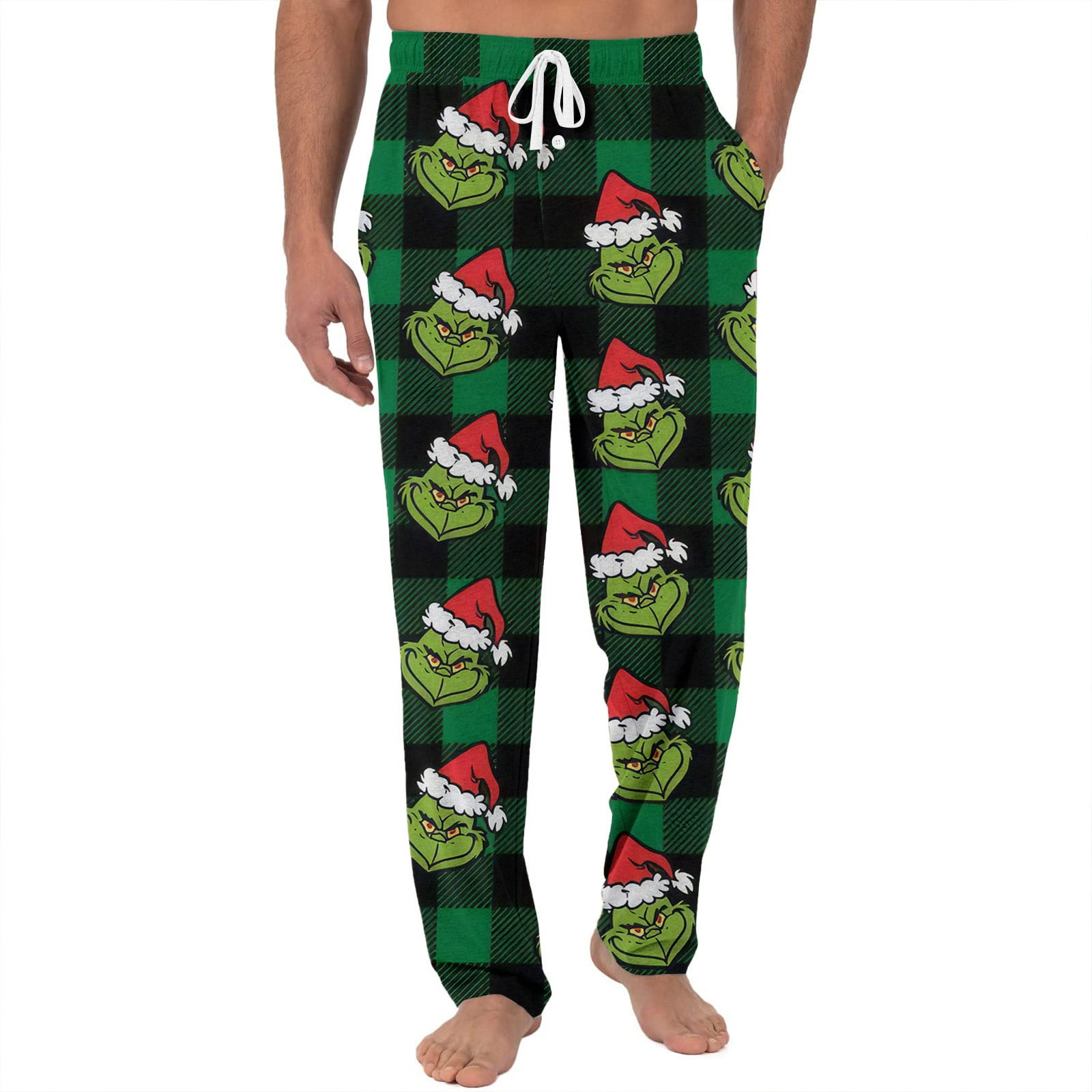 The christmas gr1nch Festive Holiday Lounge Pants with Cartoon ...