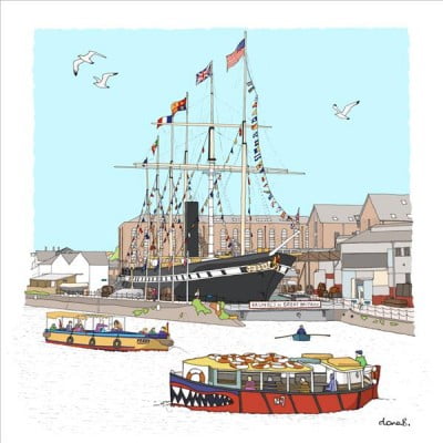 Pre-Owned The city through the eyes of its artists: The Bristol and Bath Art Book : The cities through the eyes of their artists (Series #6) (Edition 1) (Hardcover)