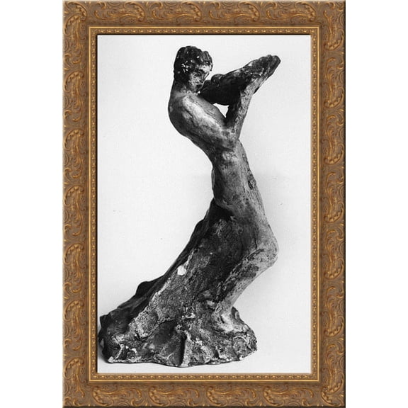 The confectioner 24x18 Gold Ornate Wood Framed Canvas Art by Nikolaos Gyzis