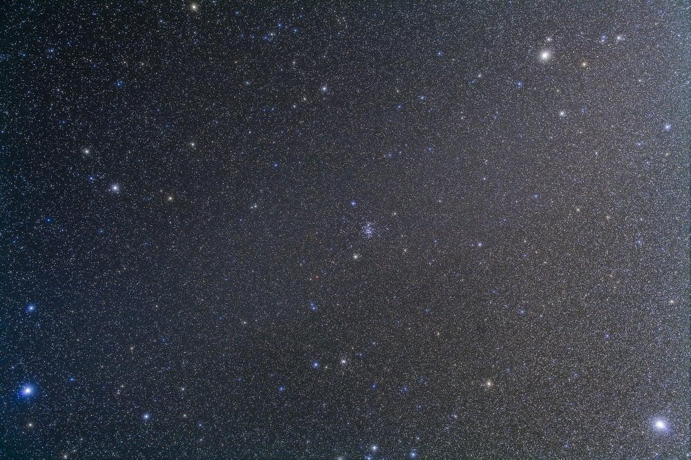 The constellation of Cancer with nearby deep sky objects Canvas Art - Alan DyerStocktrek Images (18 x 12)