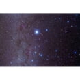 thumbnail image 1 of The constellation of Canis Major and nearby open clusters and nebulae Poster Print, 1 of 2