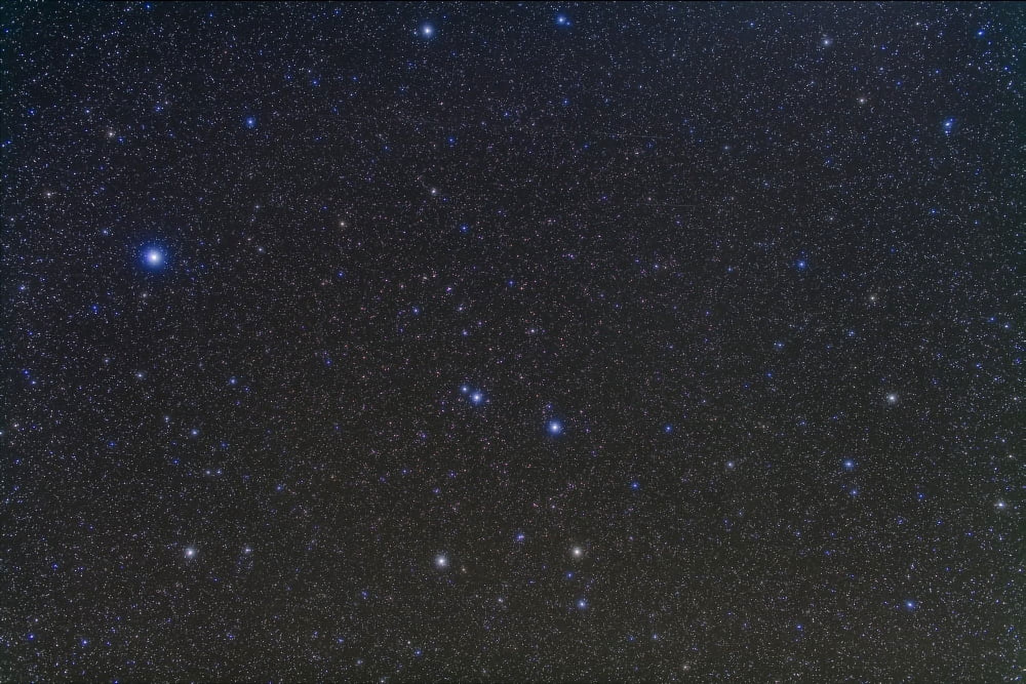 The constellations of Corvus and Crater with nearby deep sky objects Canvas Art - Alan DyerStocktrek Images (35 x 23)