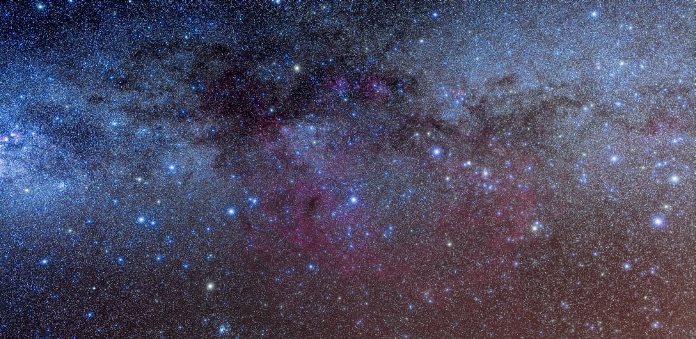 The constellations of Puppis and Vela in the southern Milky Way Canvas Art - Alan DyerStocktrek Images (40 x 20)