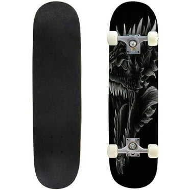 The dragon for T shirt design or outwear Hunting style Outdoor Skateboard Longboards 31"x8" Pro Complete Skate Board Cruiser