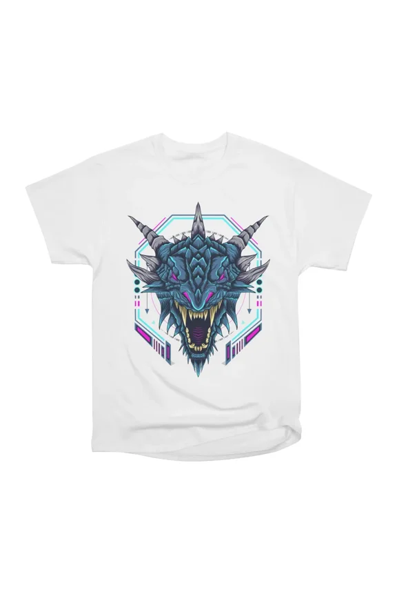 The dragon head robotic T-Shirt Tee Gift For Him Merch For Her Apparel For Friend
